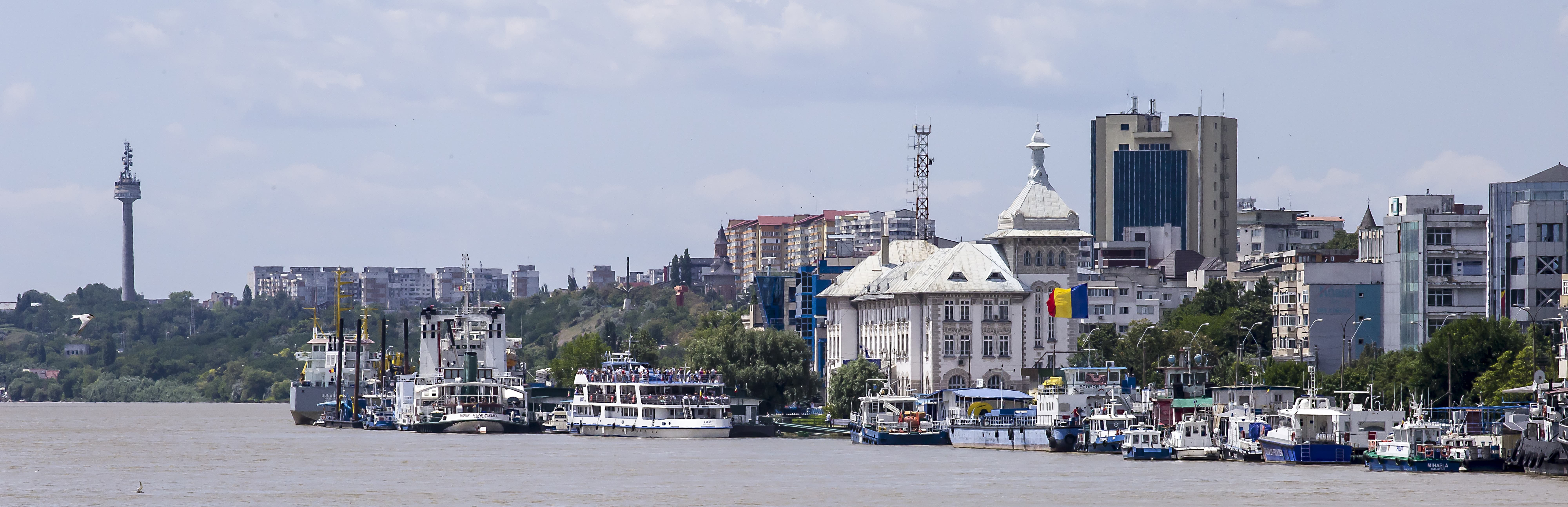 Malul Dunării în Galați